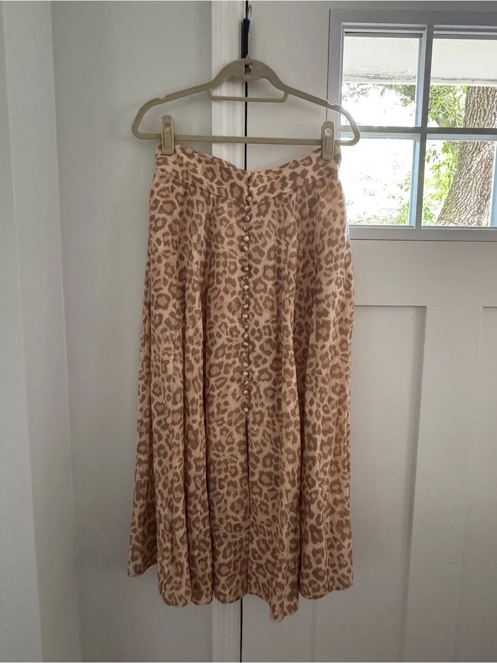 Zimmerman Leopard Print Midi Skirt - Picture 2 of 4